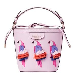 KATE SPADE Pippa Flock Party Small Bucket Bag